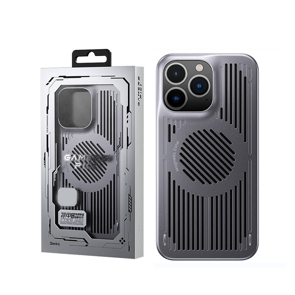 Benks Biliz iPhone 14 Pro M-safe Şarj Özellikli Soğutucu Kılıf Benks Biliz iPhone 14 Pro M-safe Şarj Özellikli Soğutucu Kılıf